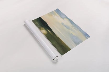 Verdant Horizon by Julia Purinton. shown as a rolled paper print. Available as archival giclee rolled canvas, fine art paper, or poster print. SKU 95220i.