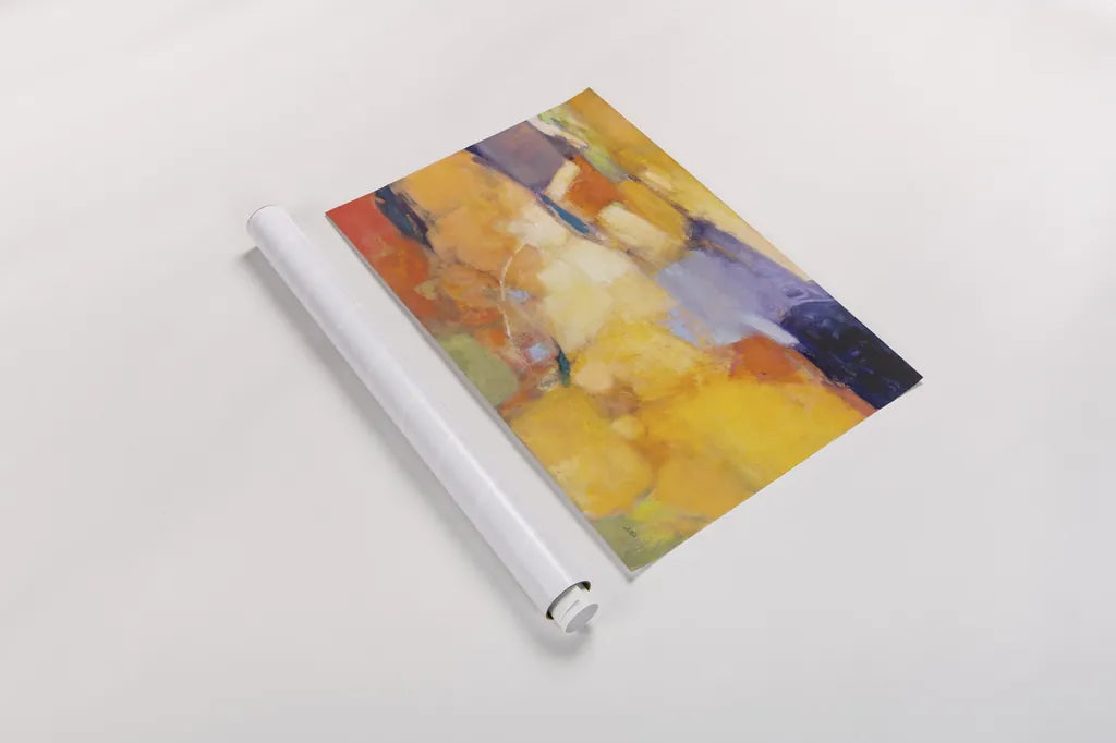 Vibrant by Julia Purinton. shown as a rolled paper print. Available as archival giclee rolled canvas, fine art paper, or poster print. SKU 87782i.