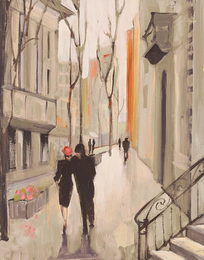 Village Promenade Neutral by Julia Purinton