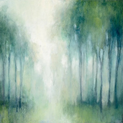Walk in the Woods by Julia Purinton. SKU 30289a. Archival Giclee Fine art print for wall decor.