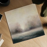 Waters Edge by Julia Purinton. Shown as a detailed flat fine art print, highlighting archival giclee quality. Available as an archival giclee rolled canvas, fine art paper, or poster print. SKU 27598a.