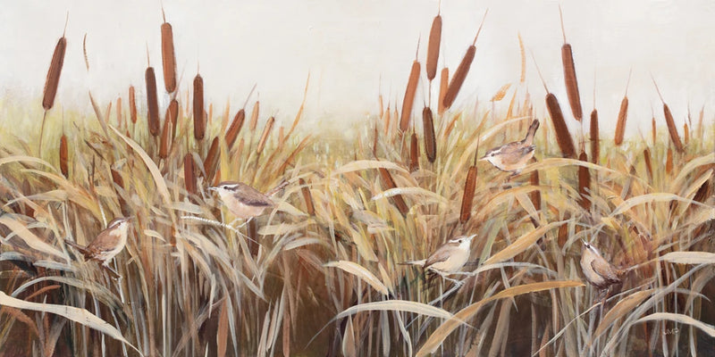Whispering Cattails by Julia Purinton