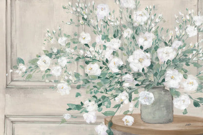 White Bouquet Neutral by Julia Purinton. SKU 73674i. Archival Giclee Fine art print for wall decor.