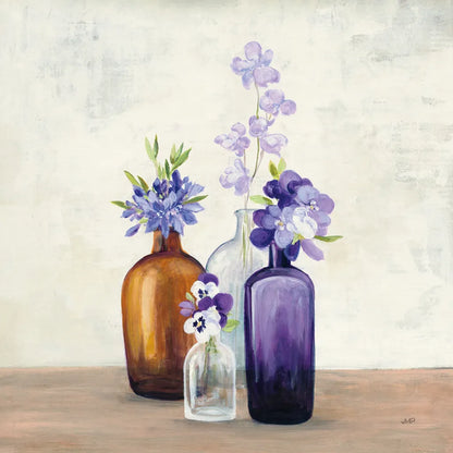 Windowsill Garden II by Julia Purinton. SKU 54617a. Archival Giclee Fine art print for wall decor.