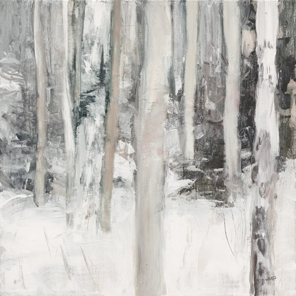 Winter Woods I Neutral by Julia Purinton. SKU 77159a. Archival Giclee Fine art print for wall decor.