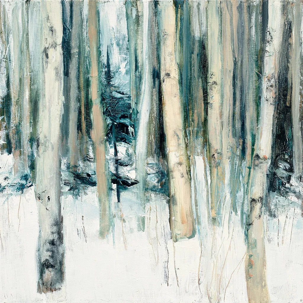 Winter Woods II by Julia Purinton. SKU 30550a. Archival Giclee Fine art print for wall decor.