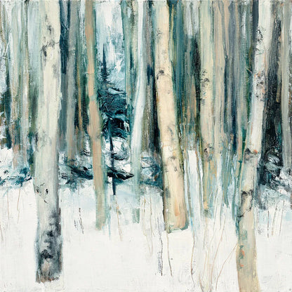 Winter Woods II by Julia Purinton. SKU 30550a. Archival Giclee Fine art print for wall decor.