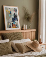 Zero Sort by Julia Purinton. shown as a paper print in a natural frame. Available as a archival giclee rolled canvas, fine art paper, or poster print. SKU 87738h.