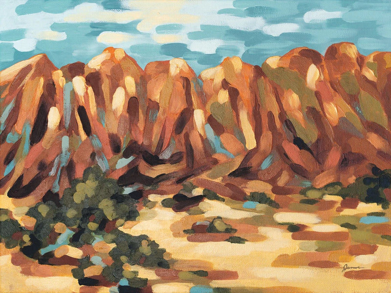 Azat Mountain Valley by June Erica Vess