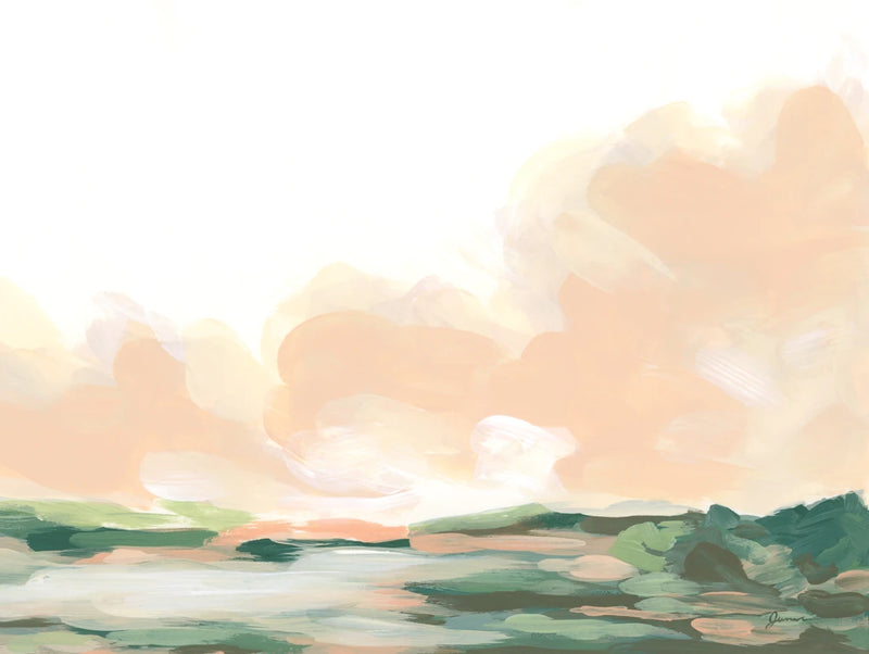 Blush Sky II by June Erica Vess