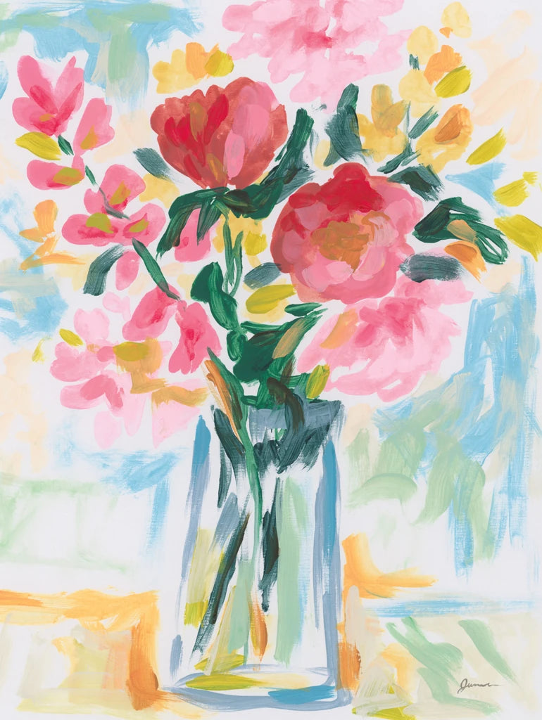 Floral Sketch I by June Erica Vess