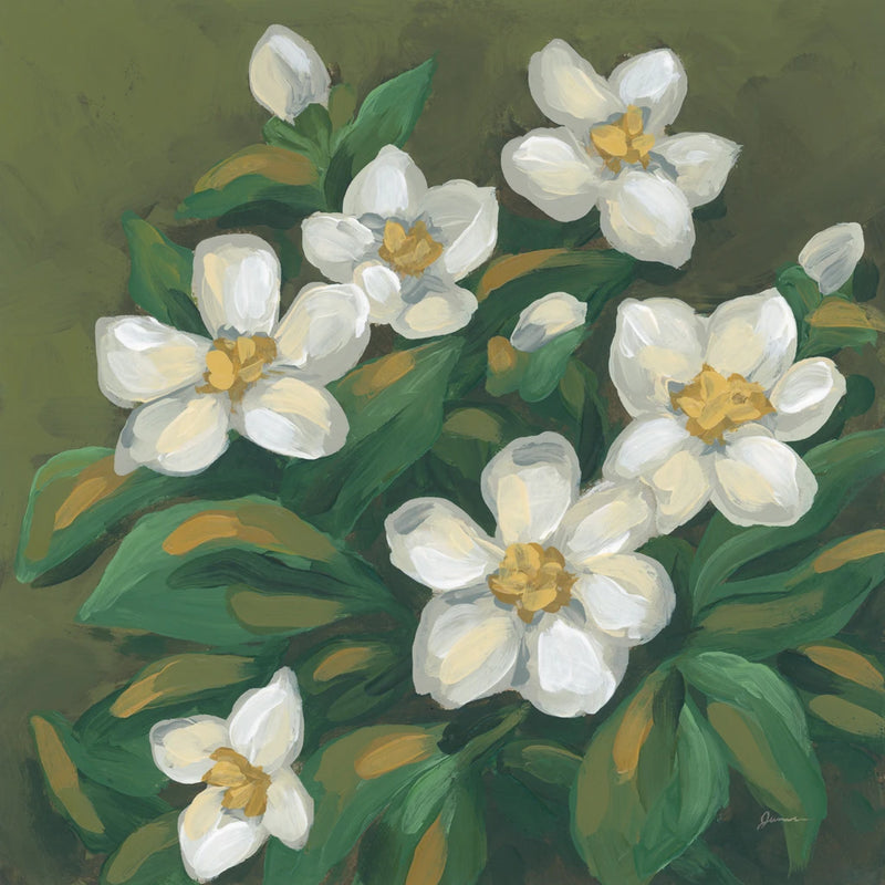 Ivory Blossoms II by June Erica Vess