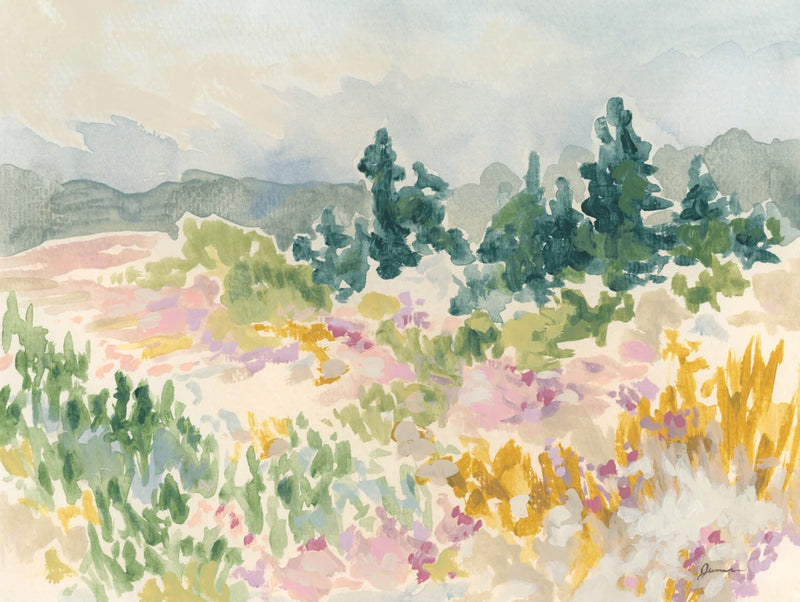 Landscape Sketch II by June Erica Vess