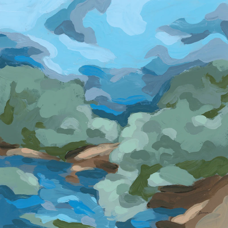 Layered Landscape II by June Erica Vess