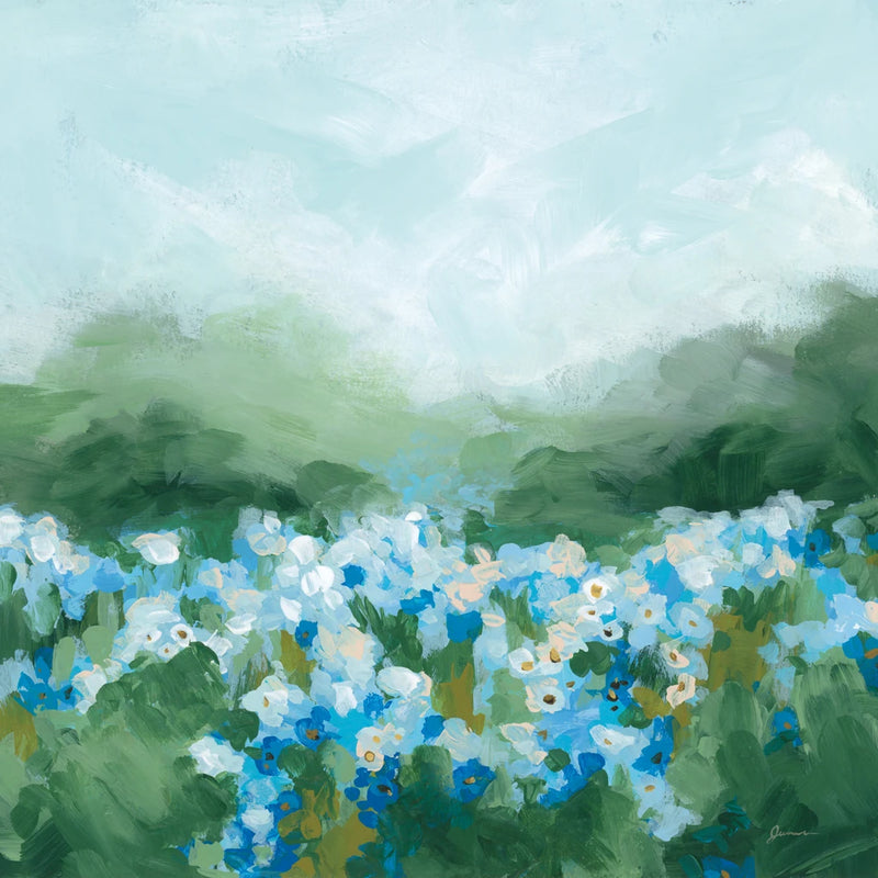 Meadow Blues II by June Erica Vess