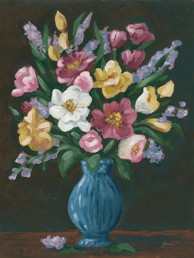 Parlor Noir Bouquet II by June Erica Vess