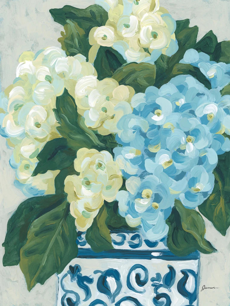 Spring Hydrangea II by June Erica Vess
