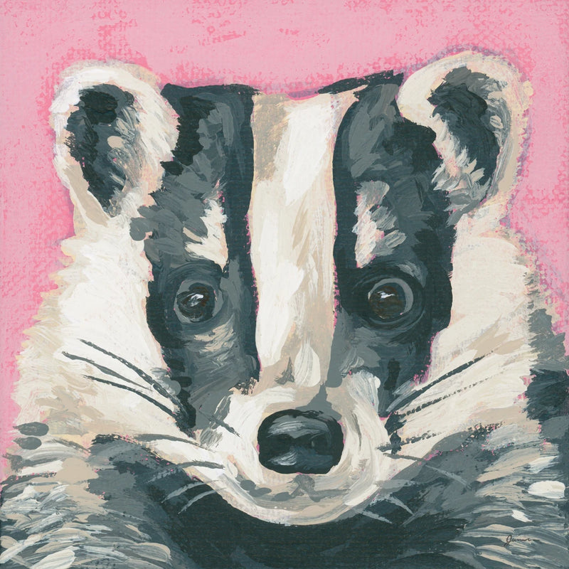 Woodland Badger by June Erica Vess