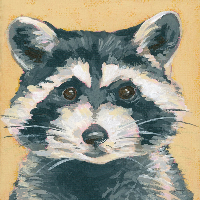 Woodland Raccoon by June Erica Vess