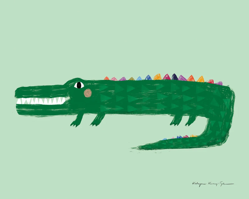 Crocodile by Kasia Kucwaj-Tybur