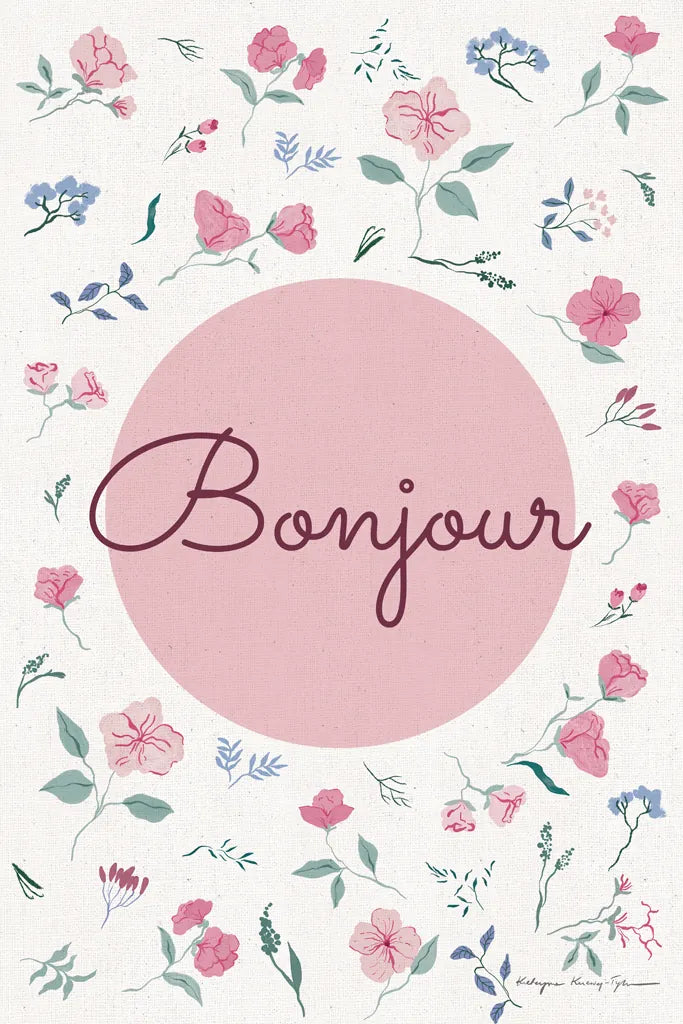 French Garden V by Kasia Kucwaj-Tybur. SKU 83523h. Archival Giclee Fine art print for wall decor.