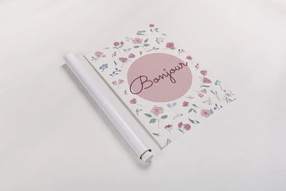 French Garden V by Kasia Kucwaj-Tybur. shown as a rolled paper print. Available as archival giclee rolled canvas, fine art paper, or poster print. SKU 83523h.