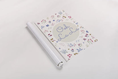 French Garden VI by Kasia Kucwaj-Tybur. shown as a rolled paper print. Available as archival giclee rolled canvas, fine art paper, or poster print. SKU 83524h.