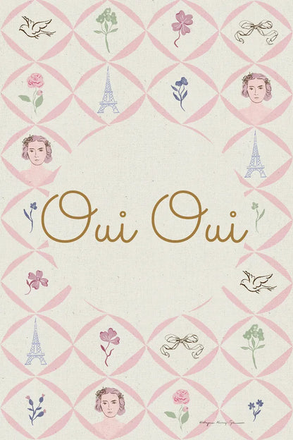 French Garden VIII by Kasia Kucwaj-Tybur. SKU 83526h. Archival Giclee Fine art print for wall decor.