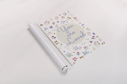 French Words VI Loved by Kasia Kucwaj-Tybur. shown as a rolled paper print. Available as archival giclee rolled canvas, fine art paper, or poster print. SKU 83641h.