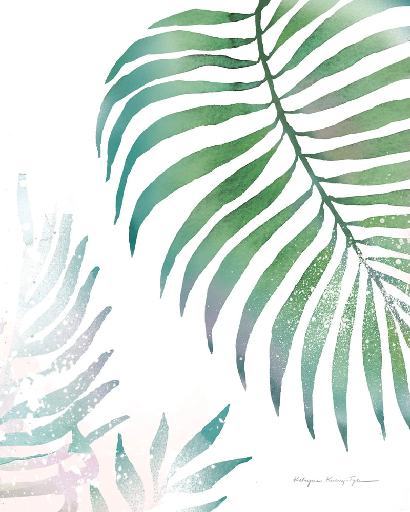 Tropical Leaves II by Kasia Kucwaj-Tybur