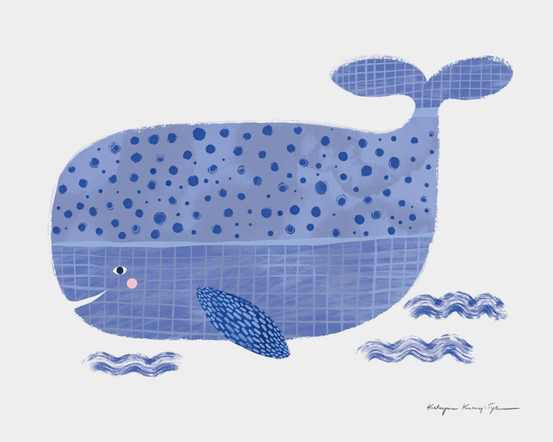 Whale by Kasia Kucwaj-Tybur