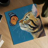 A Close Introduction by Kate Jarvik Birch. Shown as a detailed flat fine art print, highlighting archival giclee quality. Available as an archival giclee rolled canvas, fine art paper, or poster print. SKU 99738a.