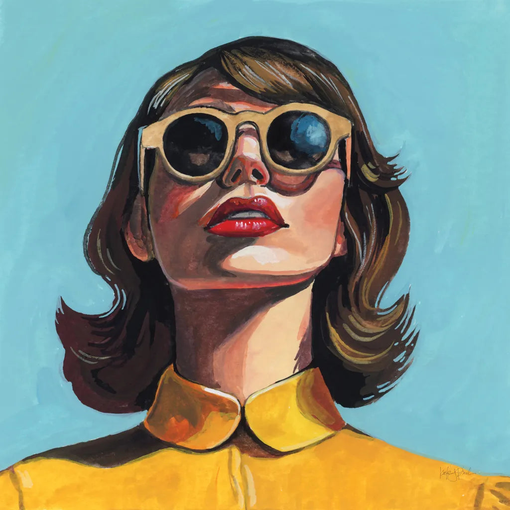 Beautiful Sunshiny Day by Kate Jarvik Birch. SKU 98588a. Archival Giclee Fine art print for wall decor.