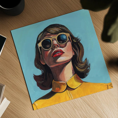 Beautiful Sunshiny Day by Kate Jarvik Birch. Shown as a detailed flat fine art print, highlighting archival giclee quality. Available as an archival giclee rolled canvas, fine art paper, or poster print. SKU 98588a.