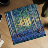 Birch Forest Flower Garden by Kate Jarvik Birch. Shown as a detailed flat fine art print, highlighting archival giclee quality. Available as an archival giclee rolled canvas, fine art paper, or poster print. SKU 99739a.