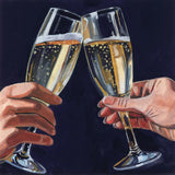 Cheers To Love by Kate Jarvik Birch. SKU 98617a. Archival Giclee Fine art print for wall decor.