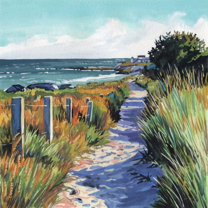 Fresh Ocean Air by Kate Jarvik Birch. SKU 99768a. Archival Giclee Fine art print for wall decor.