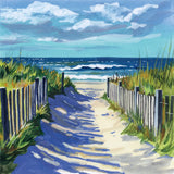 Grassy Path To The Beach I by Kate Jarvik Birch. SKU 99684a. Archival Giclee Fine art print for wall decor.
