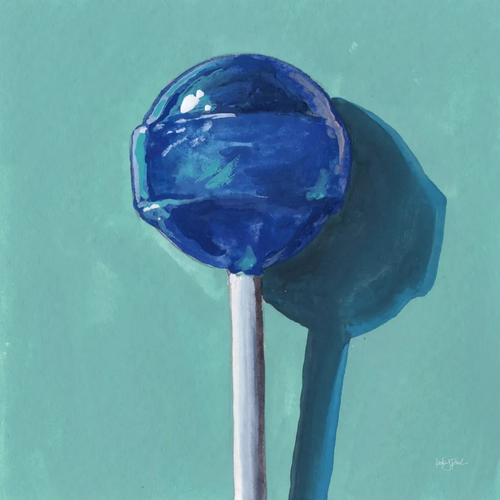 Lollipop Study I by Kate Jarvik Birch. SKU 100961a. Archival Giclee Fine art print for wall decor.