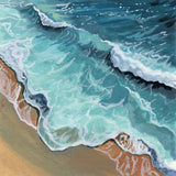 Perfect Soothing Waves by Kate Jarvik Birch. SKU 101982a. Archival Giclee Fine art print for wall decor.