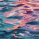 Sunset Reflections on Water by Kate Jarvik Birch. SKU 99554a. Archival Giclee Fine art print for wall decor.