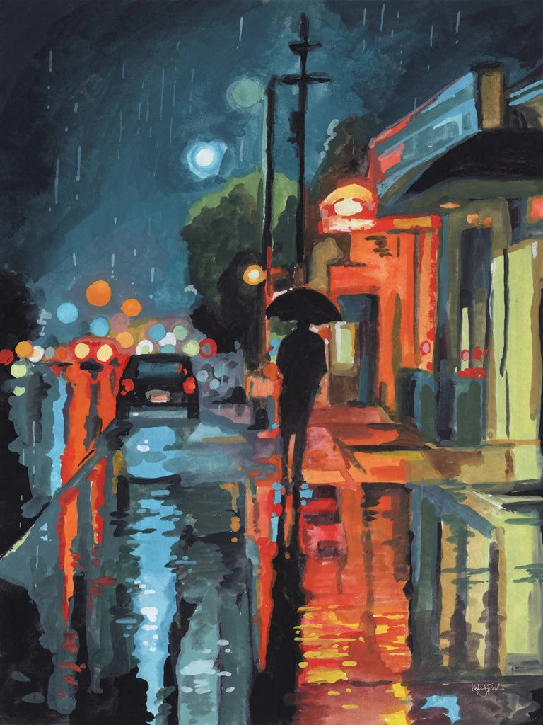 Technicolor Downpour by Kate Jarvik Birch