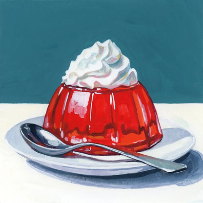 The Perfect Light Dessert by Kate Jarvik Birch. SKU 98623a. Archival Giclee Fine art print for wall decor.