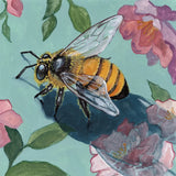To Bee Or Not To Bee by Kate Jarvik Birch. SKU 101988a. Archival Giclee Fine art print for wall decor.