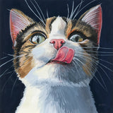 When The Treats Come Out by Kate Jarvik Birch. SKU 99689a. Archival Giclee Fine art print for wall decor.