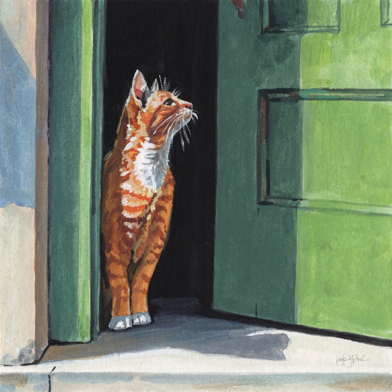 Whos at The Door by Kate Jarvik Birch