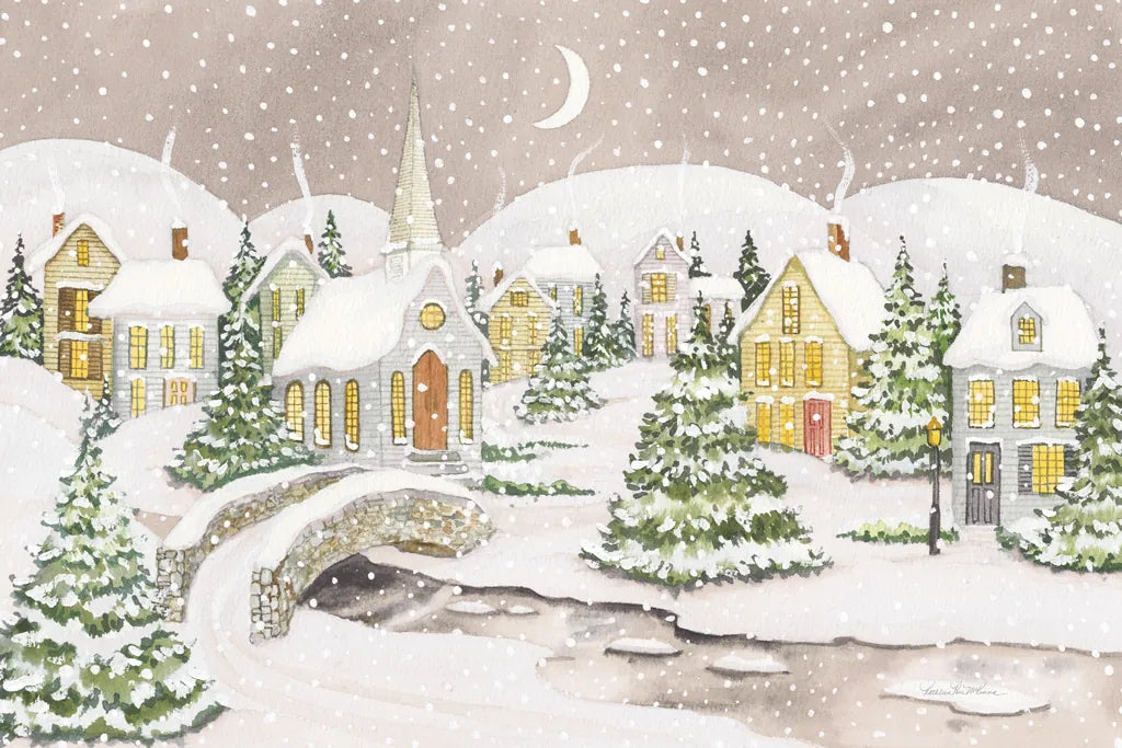 All is Calm All is Bright Light by Kathleen Parr McKenna. SKU 70571i. Archival Giclee Fine art print for wall decor.