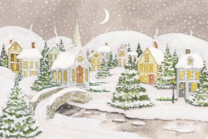 All is Calm All is Bright Light by Kathleen Parr McKenna. SKU 70571i. Archival Giclee Fine art print for wall decor.