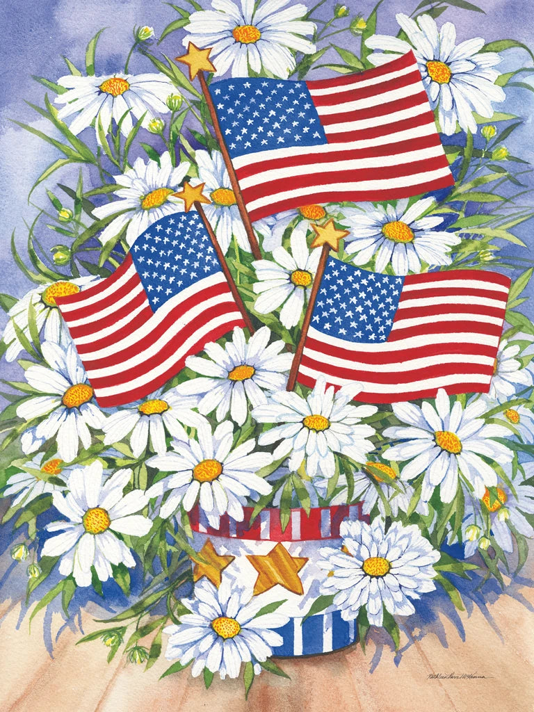American Flags by Kathleen Parr McKenna