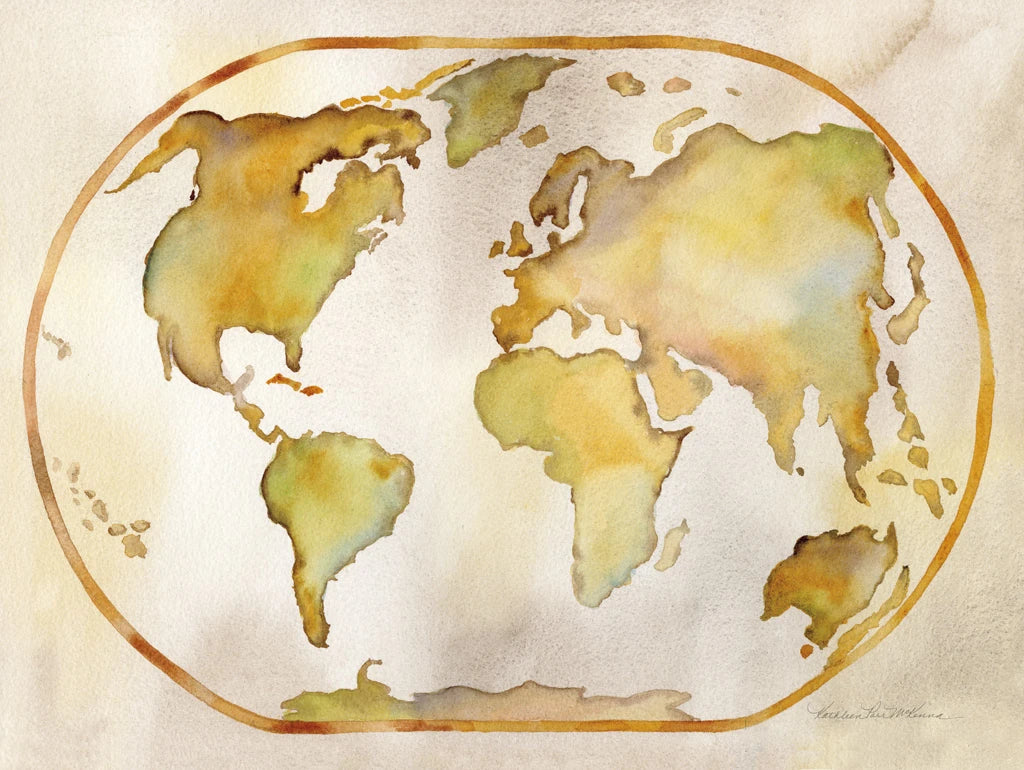 Around the World by Kathleen Parr McKenna